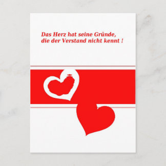 Cartão Postal Heimliche Liebe