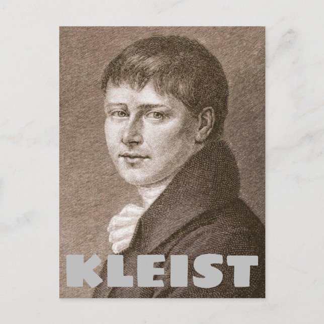 Cartão Postal Heinrich von Kleist (Frente)