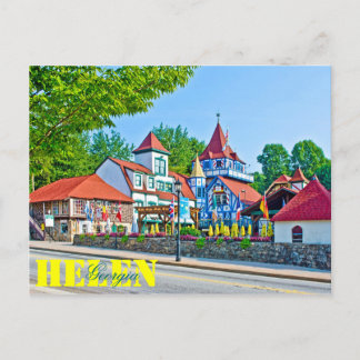 Cartão Postal Helena Alpina, Geórgia, EUA.