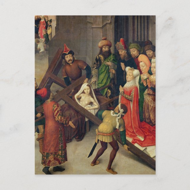 Cartão Postal Helena e o Milagre da Cruz Verdadeira (Frente)