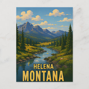 Cartão Postal Helena Estados Unidos Regional Viagens nos EUA