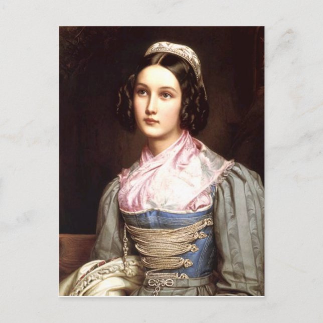 Cartão Postal Helene Sedlmayr (Frente)