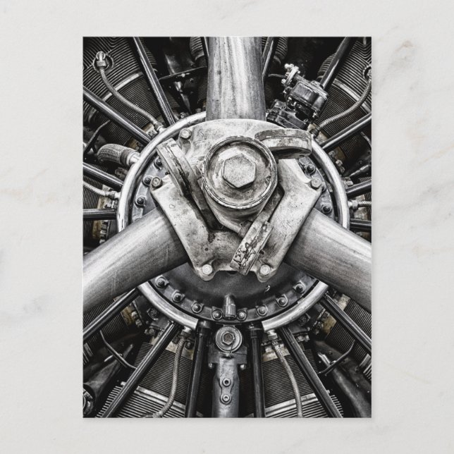 Cartão Postal hélice de dentro a (Frente)