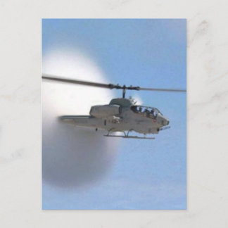 Cartão Postal helicóptero da cobra