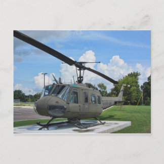 Cartão Postal Helicóptero das forças armadas de Vietnam Uh-1
