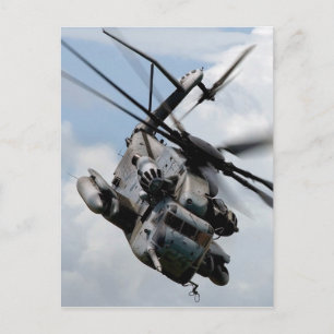 Cartão Postal helicóptero de defesa militar