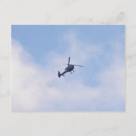 Cartão Postal Helicóptero Gazelle