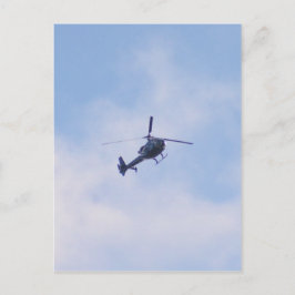 Cartão Postal Helicóptero Gazelle