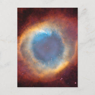 Cartão Postal Helix Nebula, do Hubble