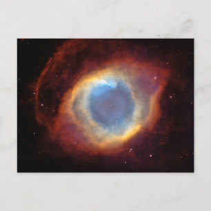Cartão Postal Helix Nebula (Telescópio Hubble)