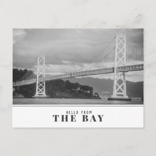 Cartão Postal "Hello from the Bay" Modern Bay Bridge