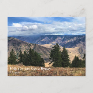 Cartão Postal Hells Canyon Scenic Byway, OR