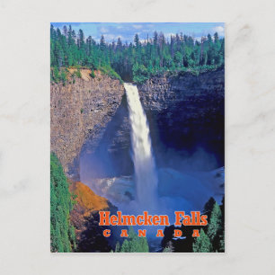 Cartão Postal Helmcken Falls, Colúmbia Britânica, Canadá