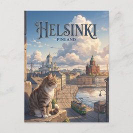 Cartão Postal Helsinki Finlândia