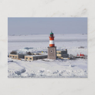 Cartão postal Helsínquia - Harmaja Lighthouse Finl