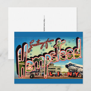 Cartão Postal Hempstead Long Island NY