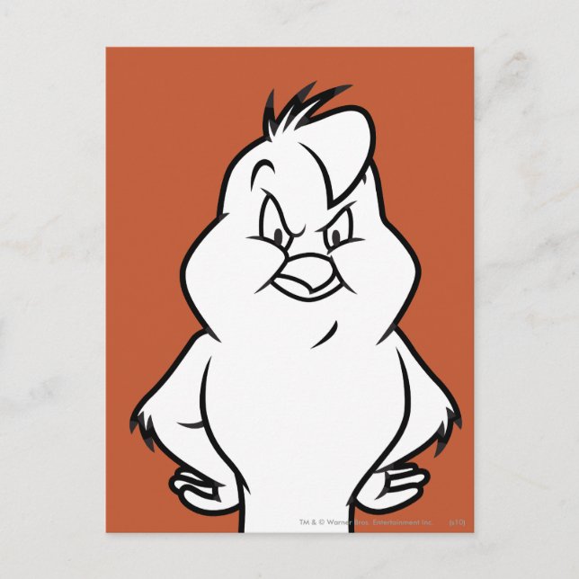 Cartão Postal Henery Hawk (Frente)