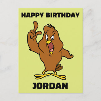 Cartão Postal Henery Hawk Yelling