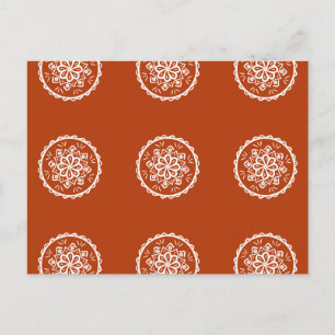 Cartão Postal Henna Mandala