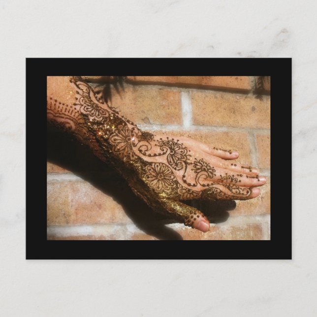 Cartão Postal Henna Urban (Frente)