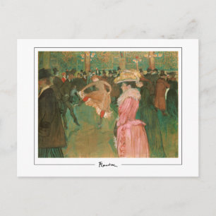 Cartão Postal Henri de Toulouse-Lautrec #12 - Bela Arte Postca..