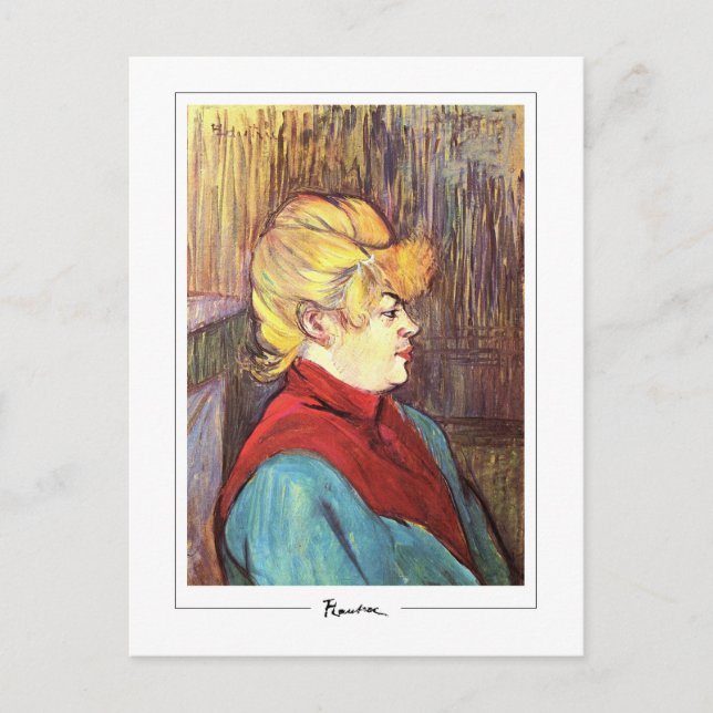 Cartão Postal Henri de Toulouse-Lautrec #231 - Fine Art Postc... (Frente)