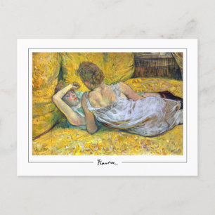 Cartão Postal Henri de Toulouse-Lautrec #264 - Fine Art Postc...
