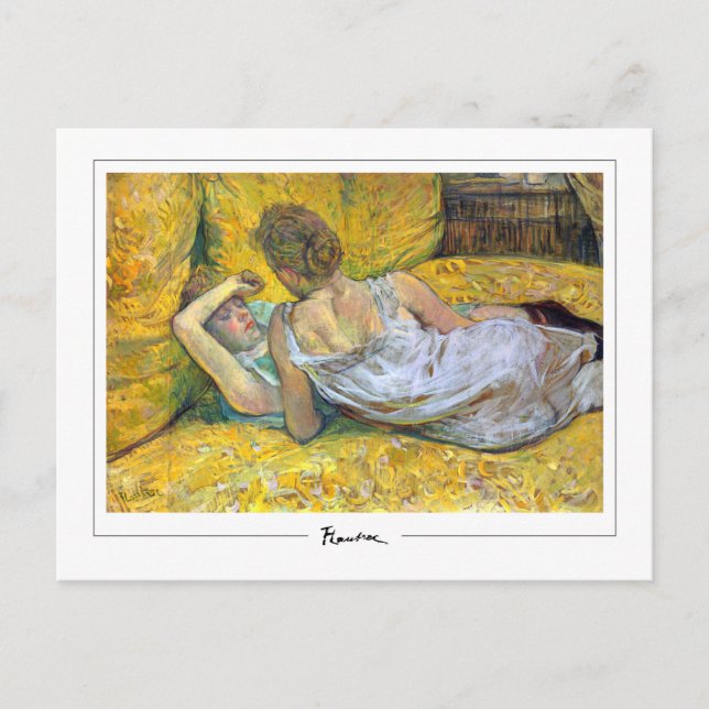 Cartão Postal Henri de Toulouse-Lautrec #264 - Fine Art Postc... (Frente)