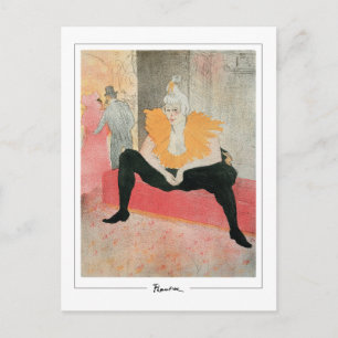 Cartão Postal Henri de Toulouse-Lautrec #27 - Arte fina Postca…