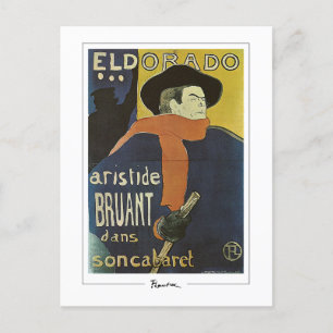 Cartão Postal Henri de Toulouse-Lautrec #421 - Fine Art Postc...