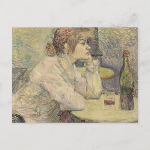 Cartão Postal Henri De Toulouse Lautrec - A Ressaca (Suzanne