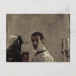 Cartão Postal Henri de Toulouse-Lautrec Autorretrato, 1880