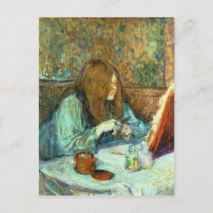 Cartão Postal Henri de Toulouse-Lautrec   Madame Poupoule a ela