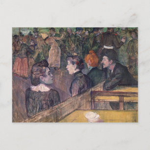 Cartão Postal Henri de Toulouse-Lautrec   No Moulin de la Ga
