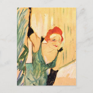 Cartão Postal Henri de Toulouse-Lautrec: Yvette Guilbert