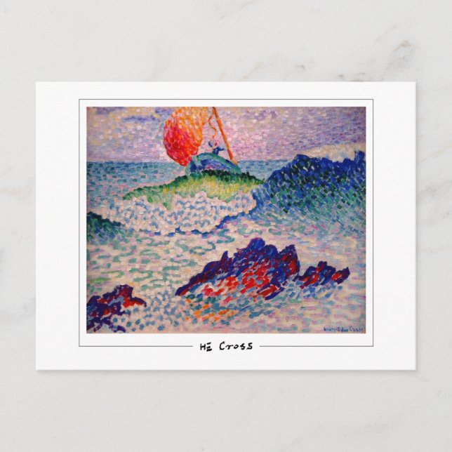 Cartão Postal Henri-Edmond Cross #126 - Cartão-postal de arte (Frente)
