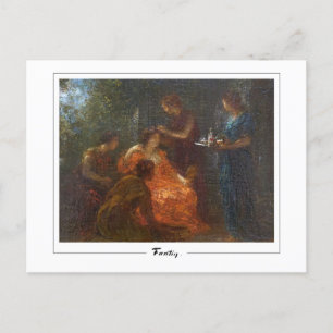 Cartão Postal Henri Fantin-Latour #167 - Cartão-postal de arte