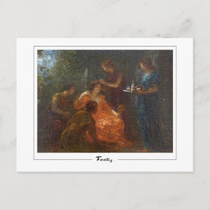 Cartão Postal Henri Fantin-Latour #167 - Cartão-postal de arte