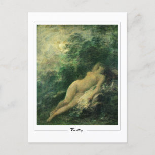 Cartão Postal Henri Fantin-Latour #16 - Cartão-postal de arte