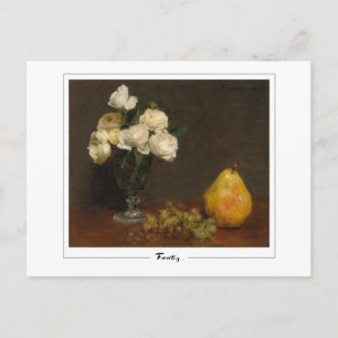 Cartão Postal Henri Fantin-Latour #349 - Cartão-postal de arte