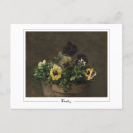 Cartão Postal Henri Fantin-Latour #432 - Cartão-postal de arte