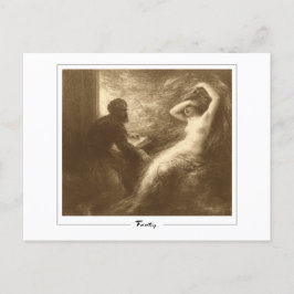 Cartão Postal Henri Fantin-Latour #454 - Cartão-postal de arte