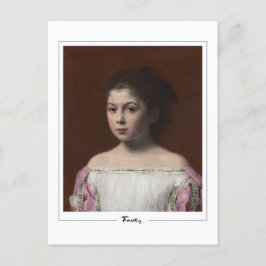 Cartão Postal Henri Fantin-Latour #473 - Cartão-postal de arte