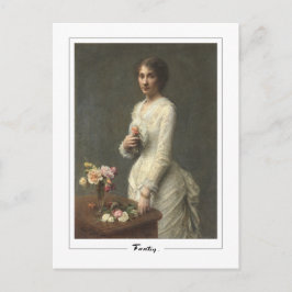 Cartão Postal Henri Fantin-Latour #493 - Cartão-postal de arte