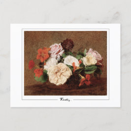 Cartão Postal Henri Fantin-Latour #494 - Cartão-postal de arte