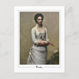 Cartão Postal Henri Fantin-Latour #495 - Cartão-postal de arte