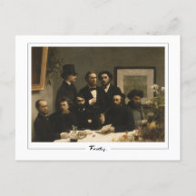 Henri Fantin-Latour #522 - Cartão-postal de arte