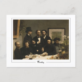 Cartão Postal Henri Fantin-Latour #522 - Cartão-postal de arte