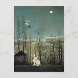 Cartão Postal Henri Rousseau Carnaval Noite