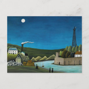 Cartão Postal Henri Rousseau - La Seine A Suresnes